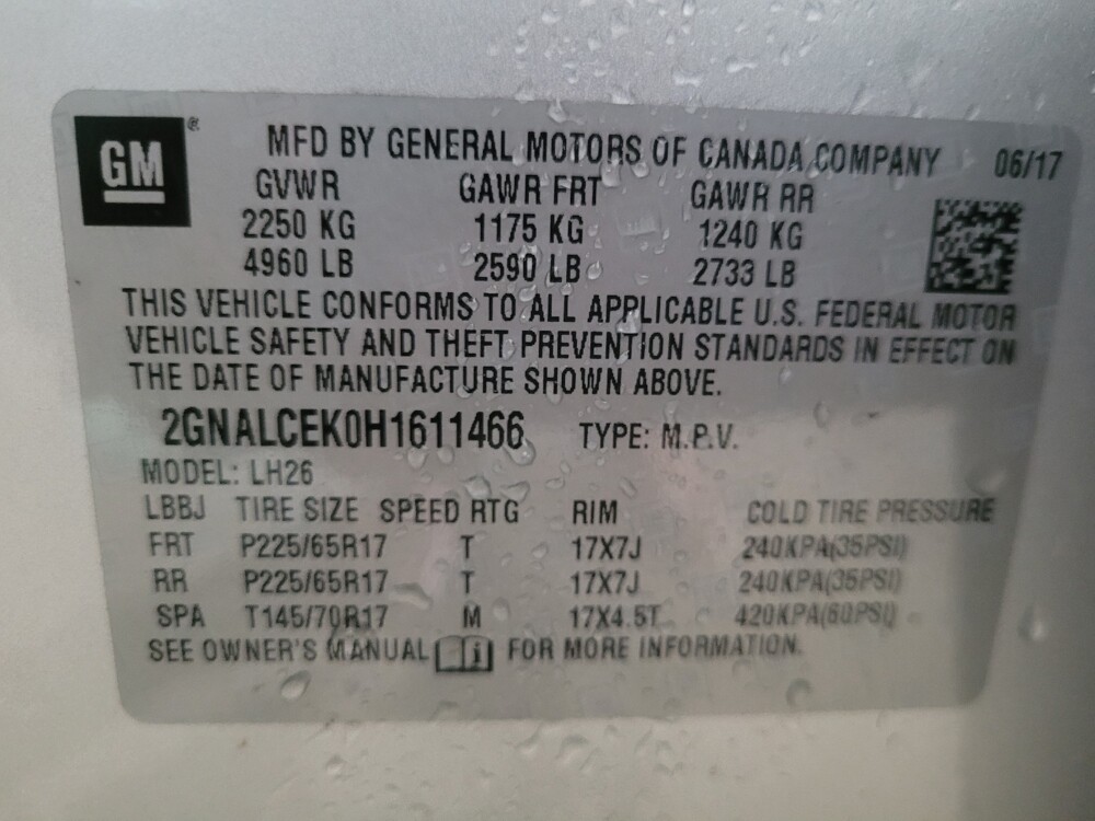 2017 Chevrolet Equinox in Conyers, GA 30094 - 18133907 33