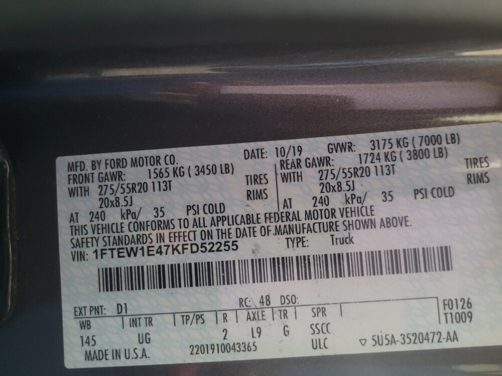 2019 Ford F150 in Columbus, GA 31909 - 18133909 33