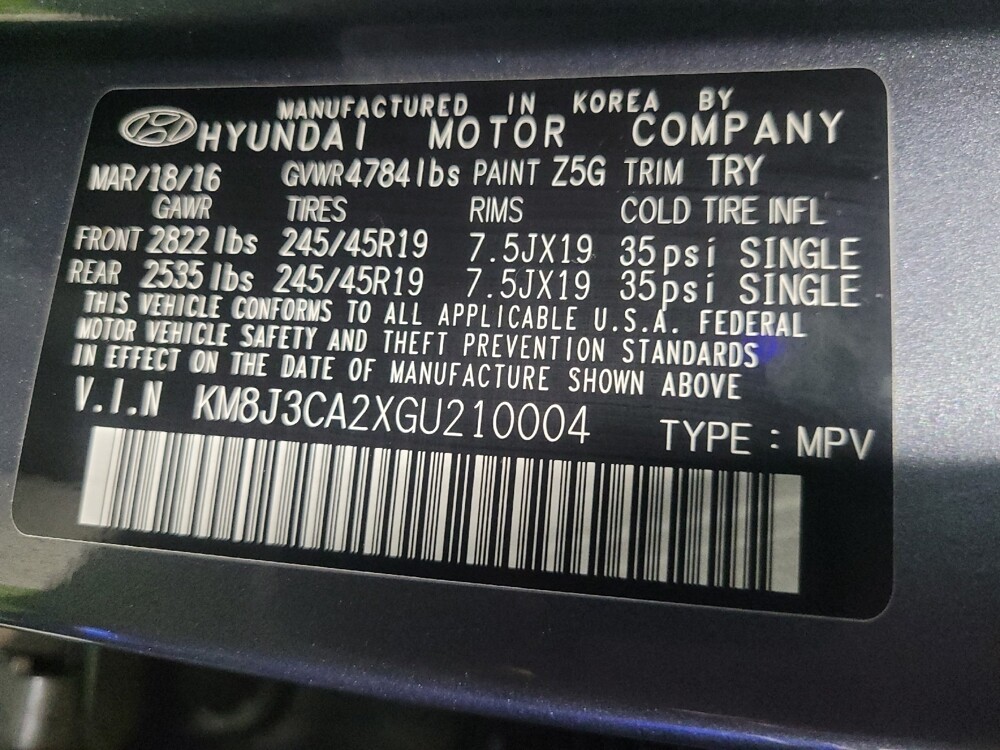 2016 Hyundai Tucson in Union City, GA 30291 - 18133921 33