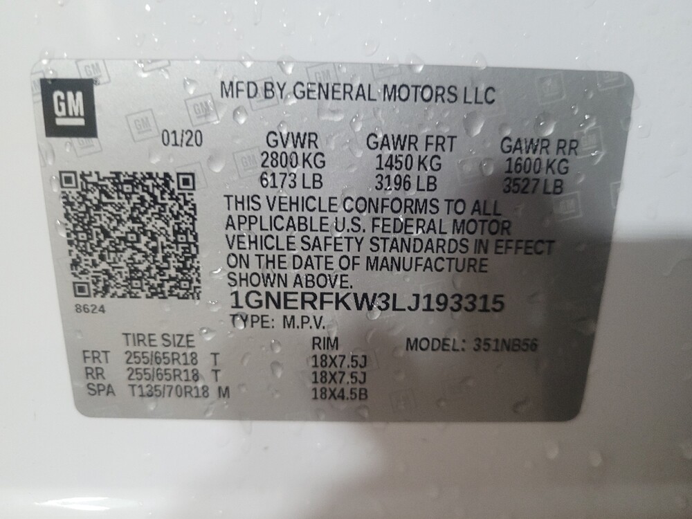 2020 Chevrolet Traverse in Union City, GA 30291 - 18133926 33