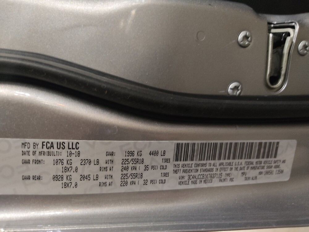 2019 Jeep Compass in Tulsa, OK 74145 - 18133935 33