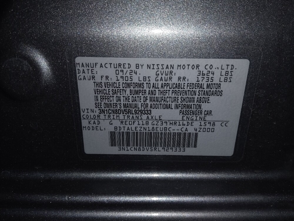 2024 Nissan Versa in El Paso, TX 79907 - 18133936 33