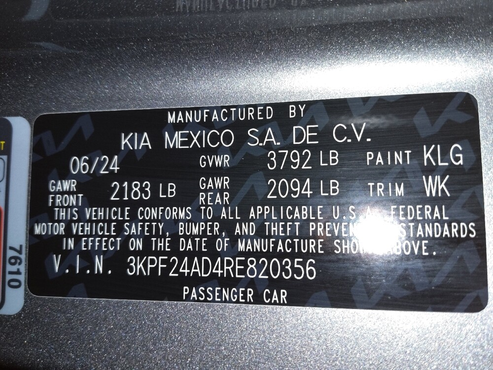 2024 Kia Forte in Arlington, TX 76011 - 18133947 33