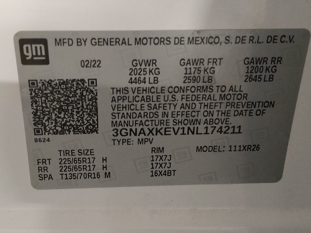 2022 Chevrolet Equinox in Tulsa, OK 74145 - 18133948 33