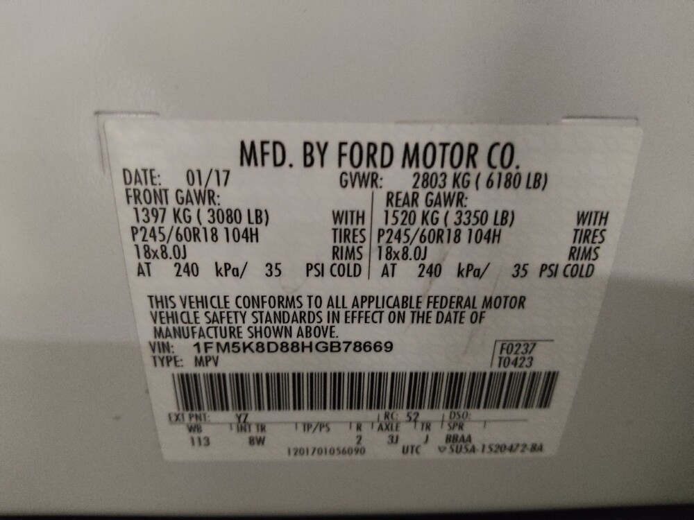 2017 Ford Explorer in Lubbock, TX 79424 - 18133954 33