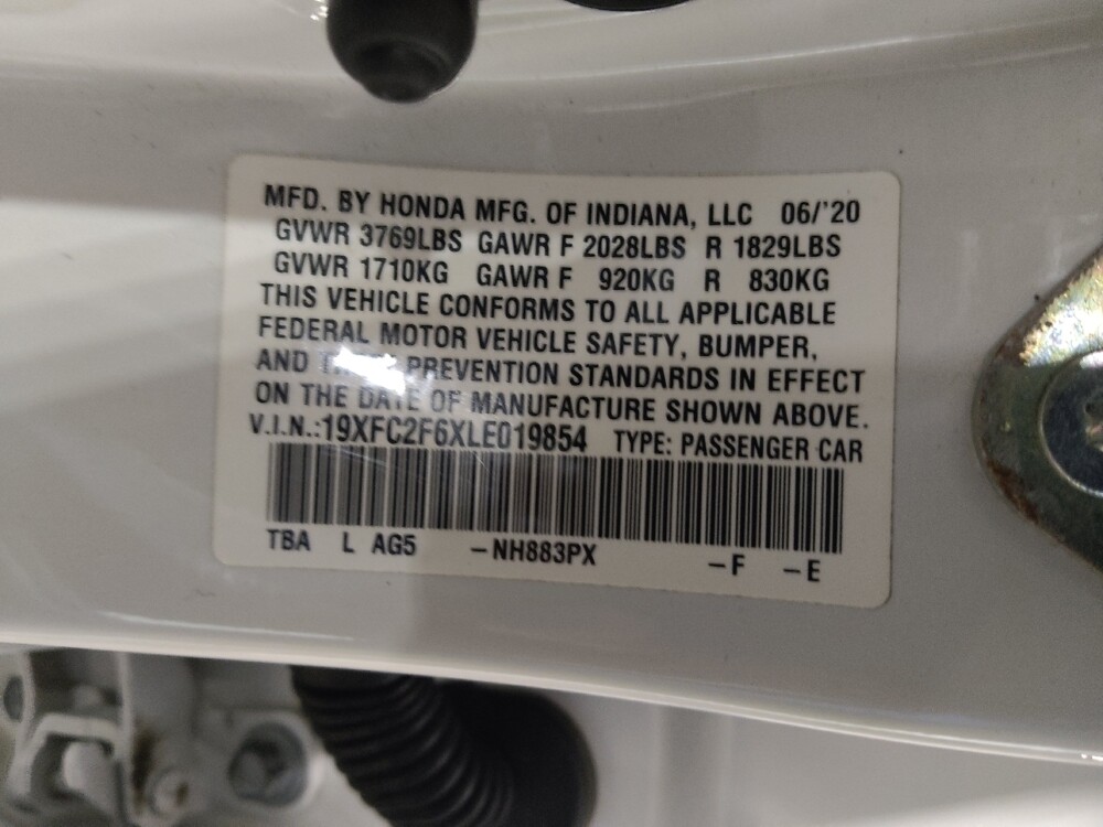 2020 Honda Civic in Arlington, TX 76011 - 18133957 33
