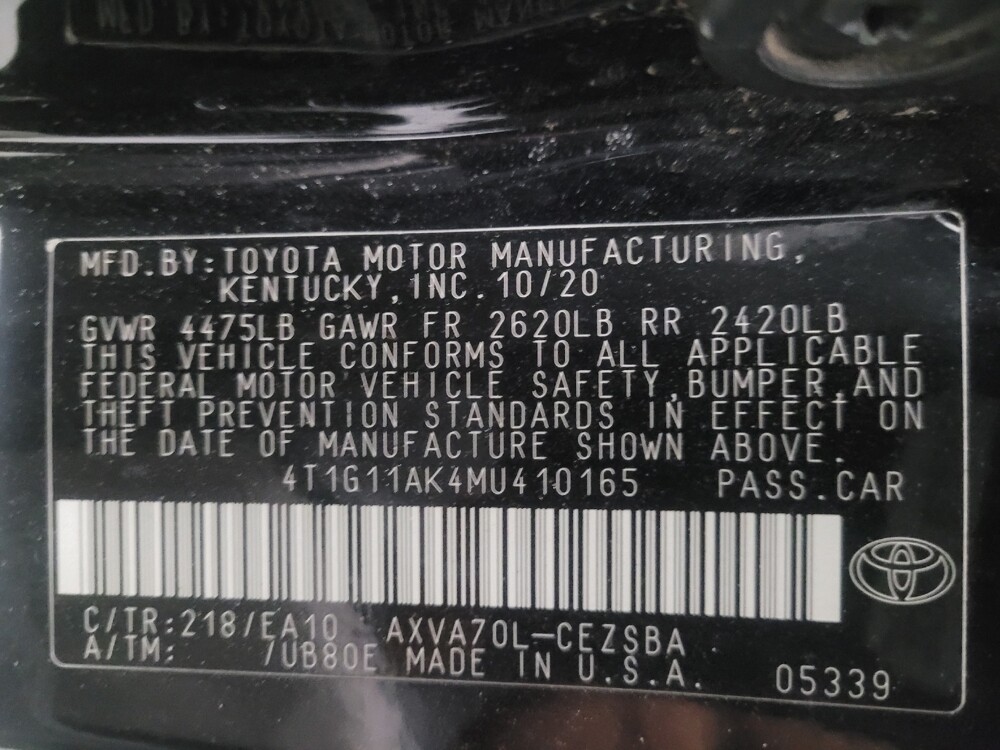 2021 Toyota Camry in Mesa, AZ 85210 - 18133973 33