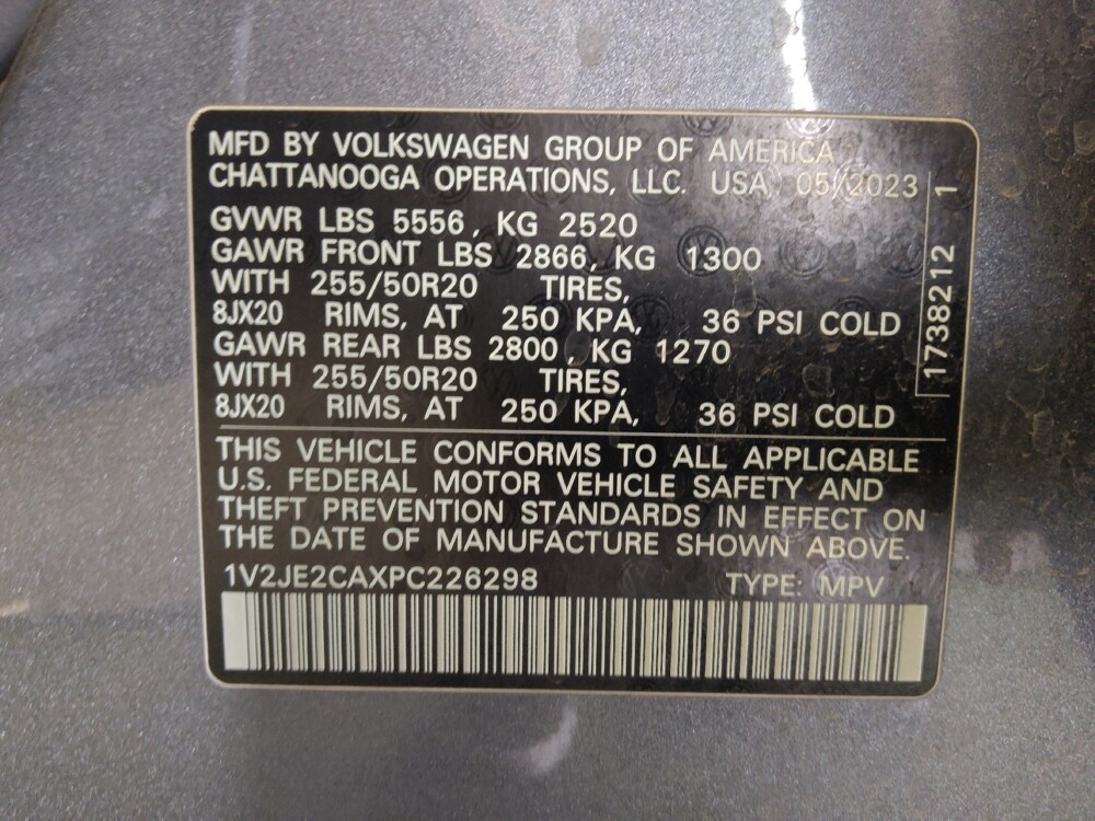 2023 Volkswagen Atlas in Phoenix, AZ 85015 - 18133985 33