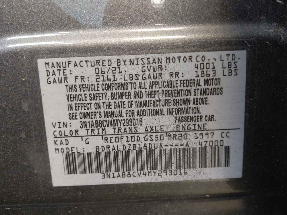 2021 Nissan Sentra in Macon, GA 31210 - 18133989 33
