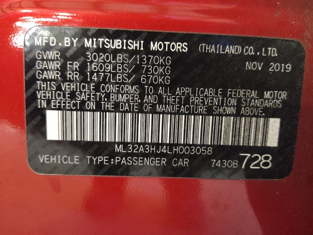2020 Mitsubishi Mirage in Charleston, SC 29414 - 18133999 33