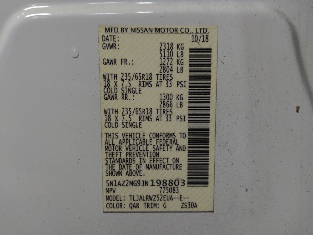 2018 Nissan Murano in Charleston, SC 29414 - 18134010 33