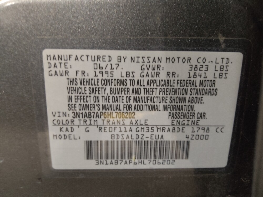 2017 Nissan Sentra in Macon, GA 31210 - 18134012 33