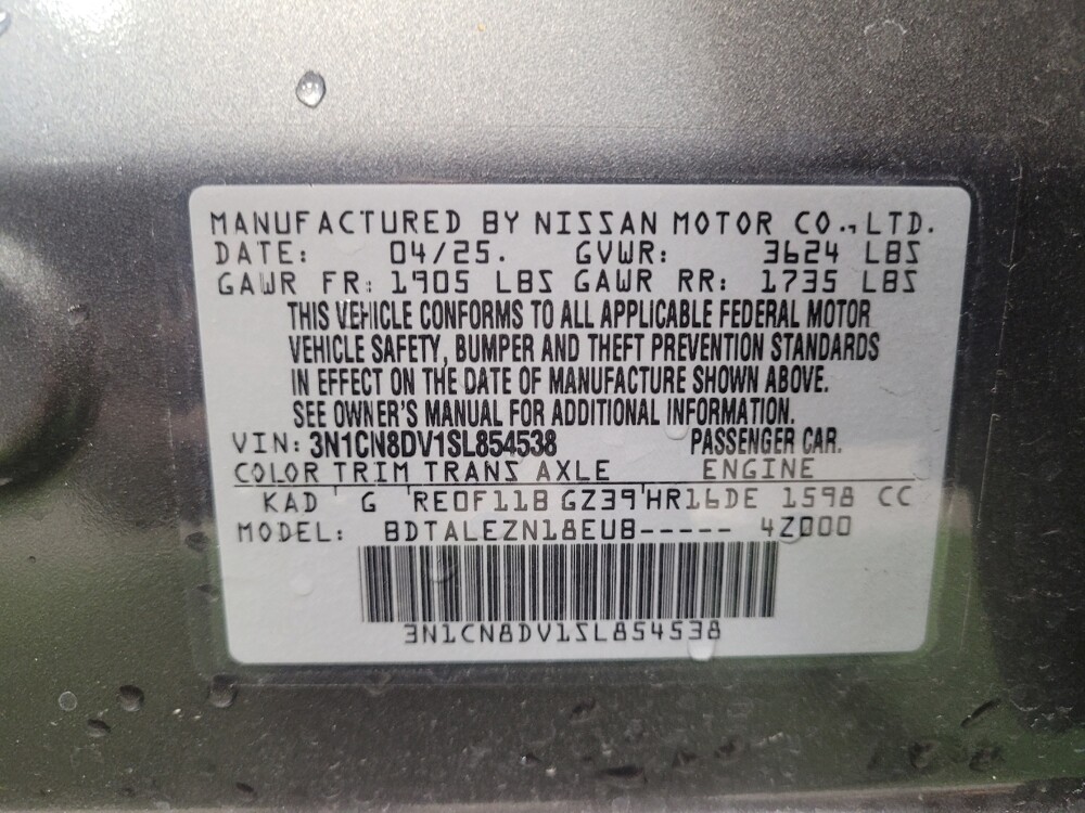 2025 Nissan Versa in Charleston, SC 29414 - 18134013 33