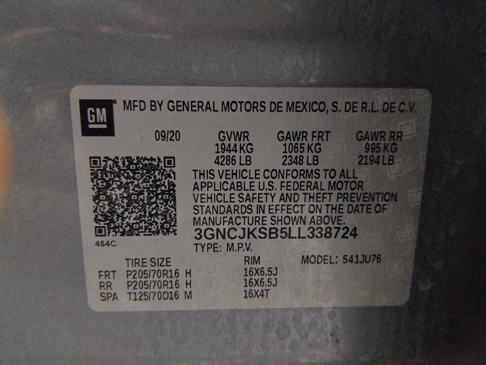 2020 Chevrolet Trax in Macon, GA 31210 - 18134016 33