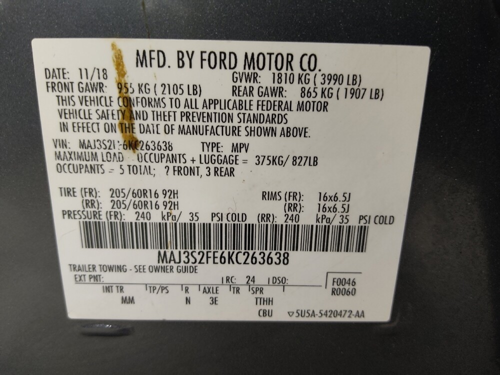 2019 Ford EcoSport in Charleston, SC 29414 - 18134018 33