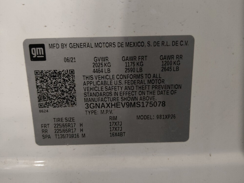 2021 Chevrolet Equinox in Macon, GA 31210 - 18134025 33