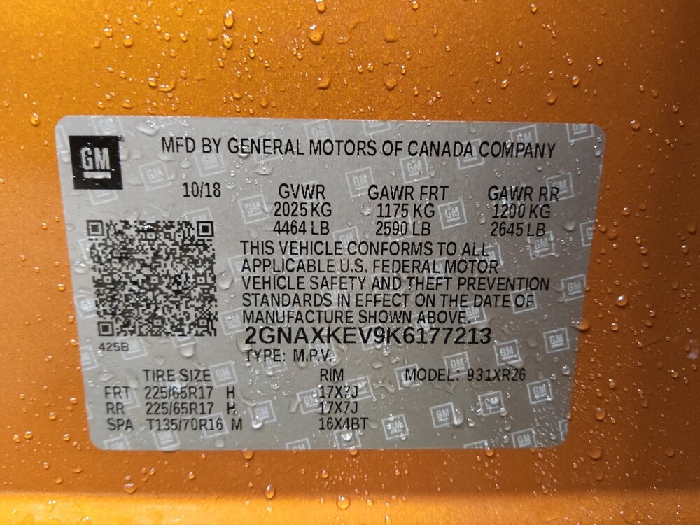 2019 Chevrolet Equinox in Tallahassee, FL 32304 - 18134044 33