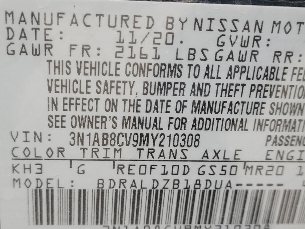 2021 Nissan Sentra in Las Vegas, NV 89104 - 18134057 33