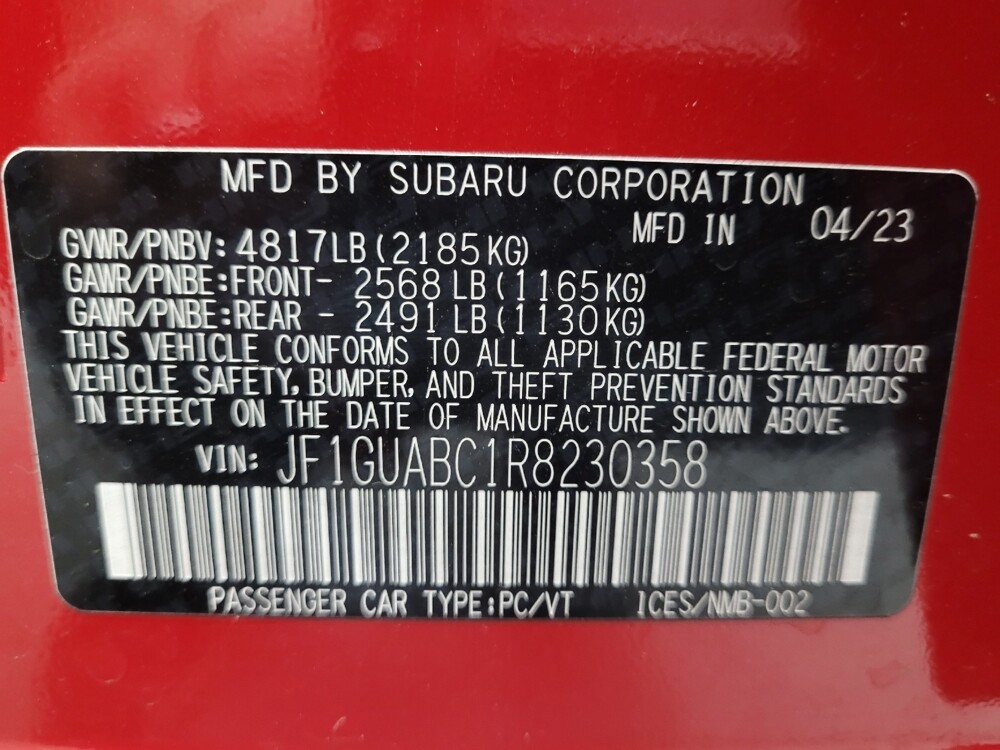 2024 Subaru Impreza in Las Vegas, NV 89104 - 18134058 33