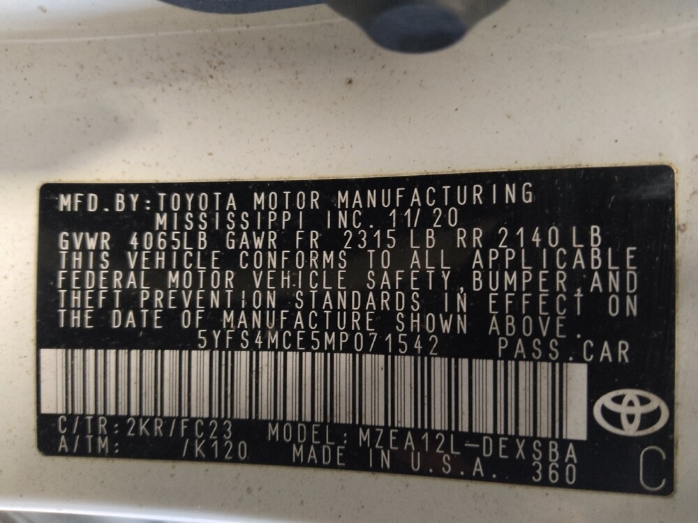 2021 Toyota Corolla in Kissimmee, FL 34744 - 18134066 33