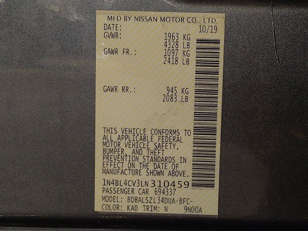 2020 Nissan Altima in Kissimmee, FL 34744 - 18134071 33