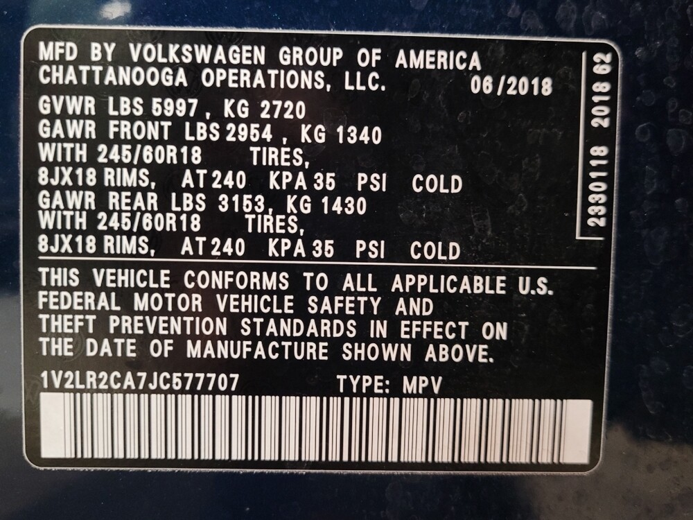 2018 Volkswagen Atlas in Kissimmee, FL 34744 - 18134075 33