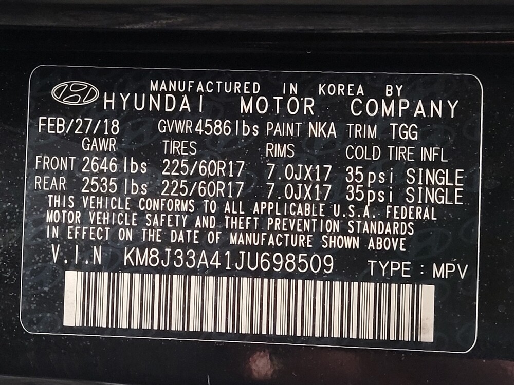 2018 Hyundai Tucson in West Palm Beach, FL 33409 - 18134080 33