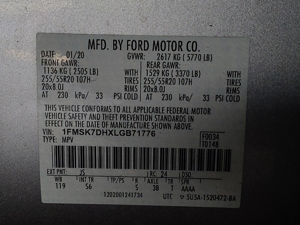 2020 Ford Explorer in Gainesville, FL 32609 - 18134085 33