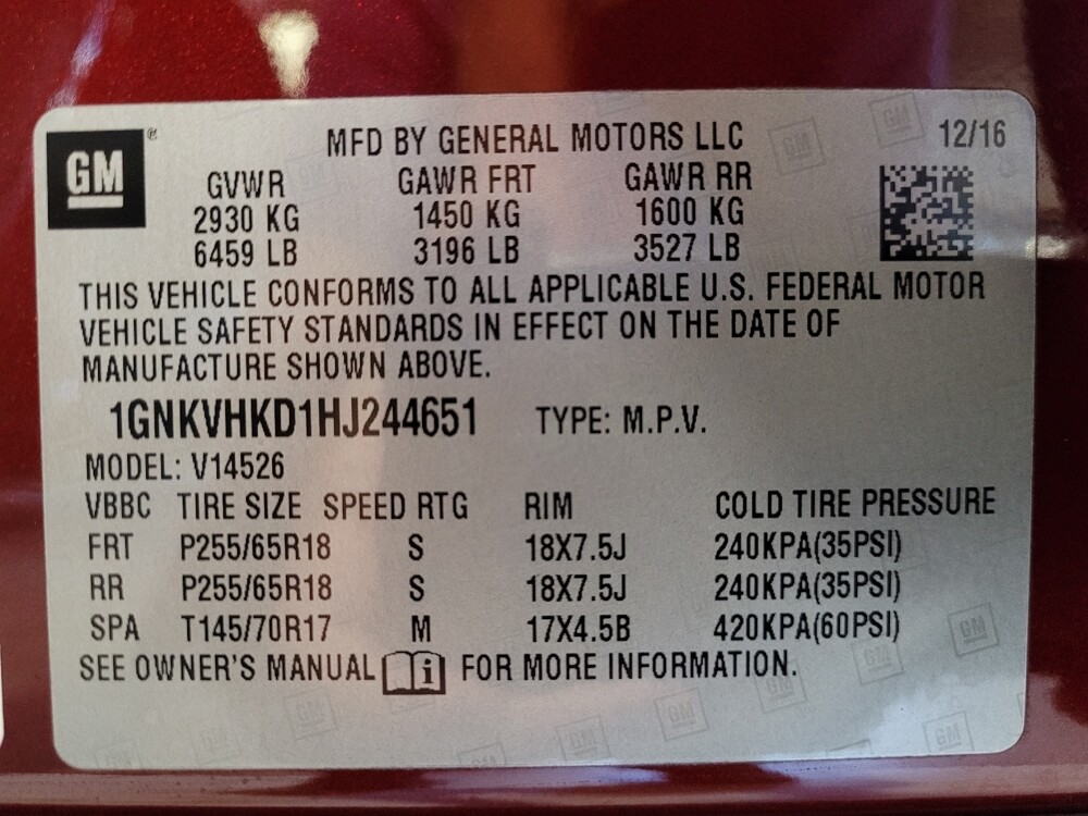 2017 Chevrolet Traverse in Miami, FL 33157 - 18134088 33