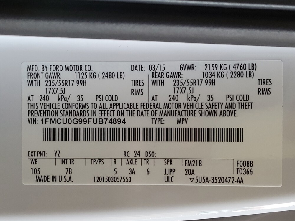 2015 Ford Escape in Miami, FL 33157 - 18134091 33