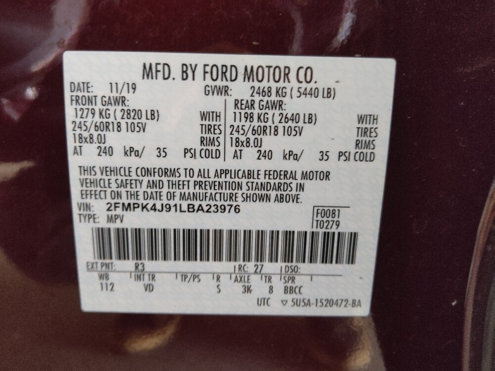 2020 Ford Edge in Greensboro, NC 27407 - 18134097 33