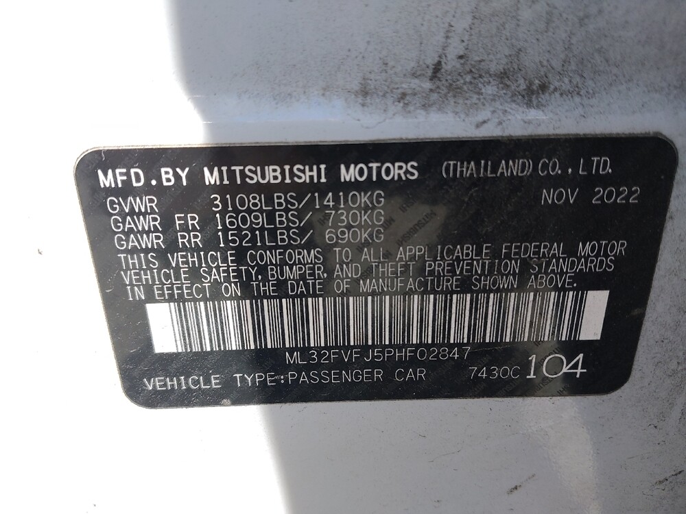 2023 Mitsubishi Mirage G4 in Raleigh, NC 27604 - 18134119 33