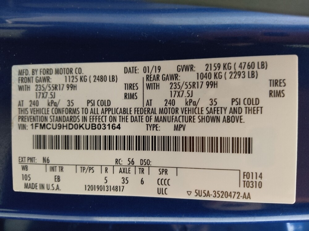 2019 Ford Escape in Albuquerque, NM 87123 - 18134129 33