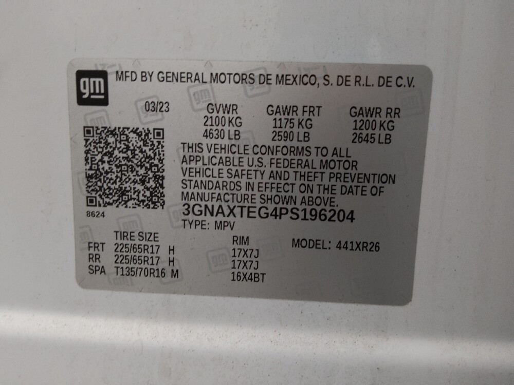 2023 Chevrolet Equinox in Lakewood, CO 80215 - 18134131 33