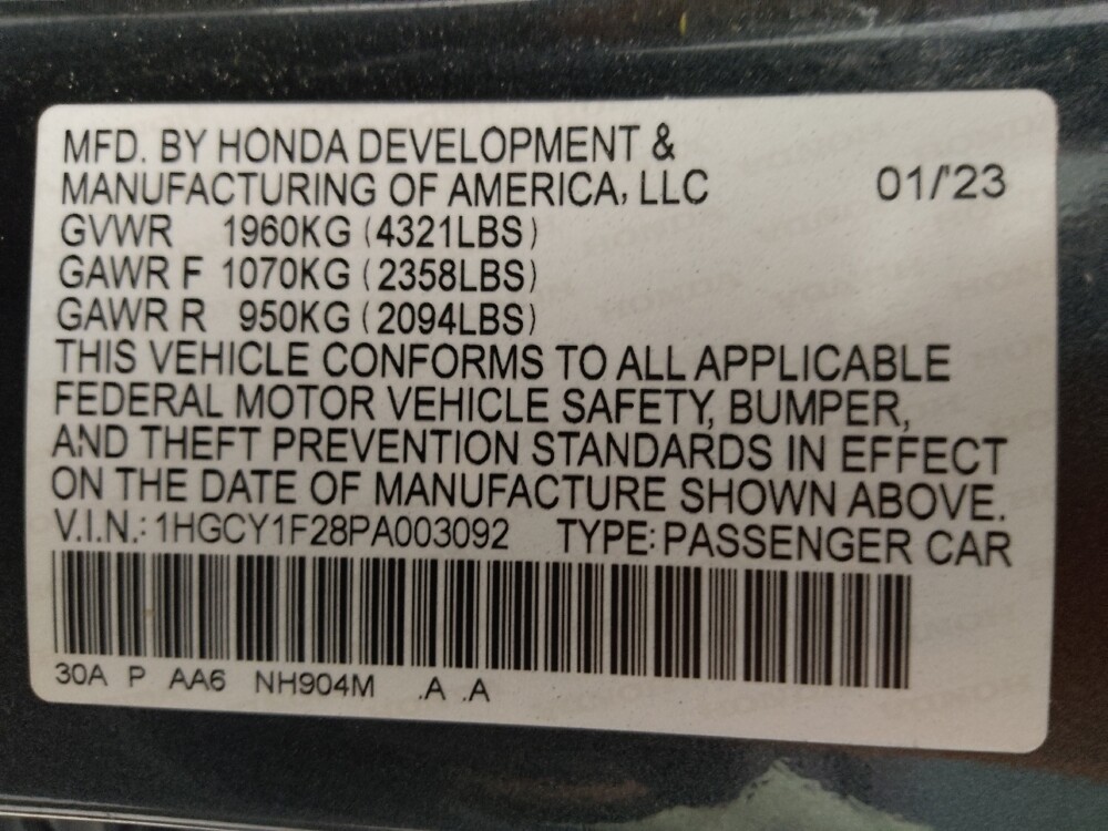 2023 Honda Accord in Lakewood, CO 80215 - 18134134 33