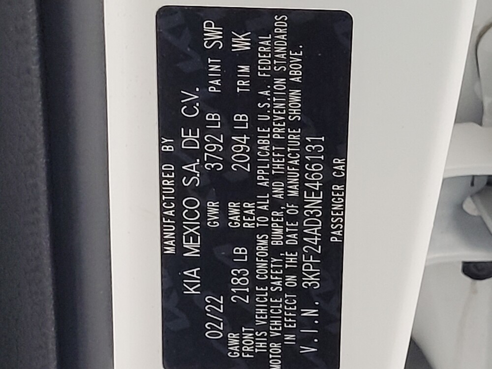 2022 Kia Forte in Houston, TX 77034 - 18134152 33