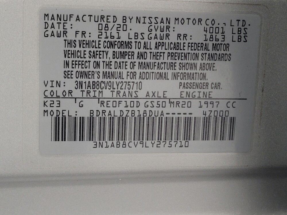 2020 Nissan Sentra in Houston, TX 77034 - 18134156 33