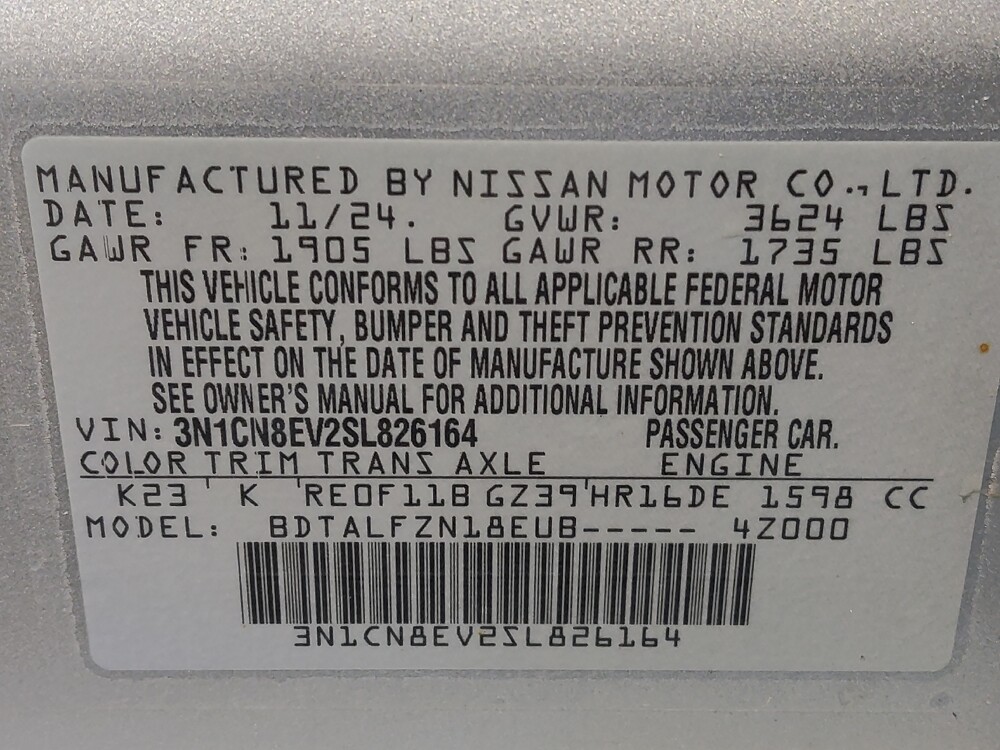 2025 Nissan Versa in Houston, TX 77034 - 18134186 33