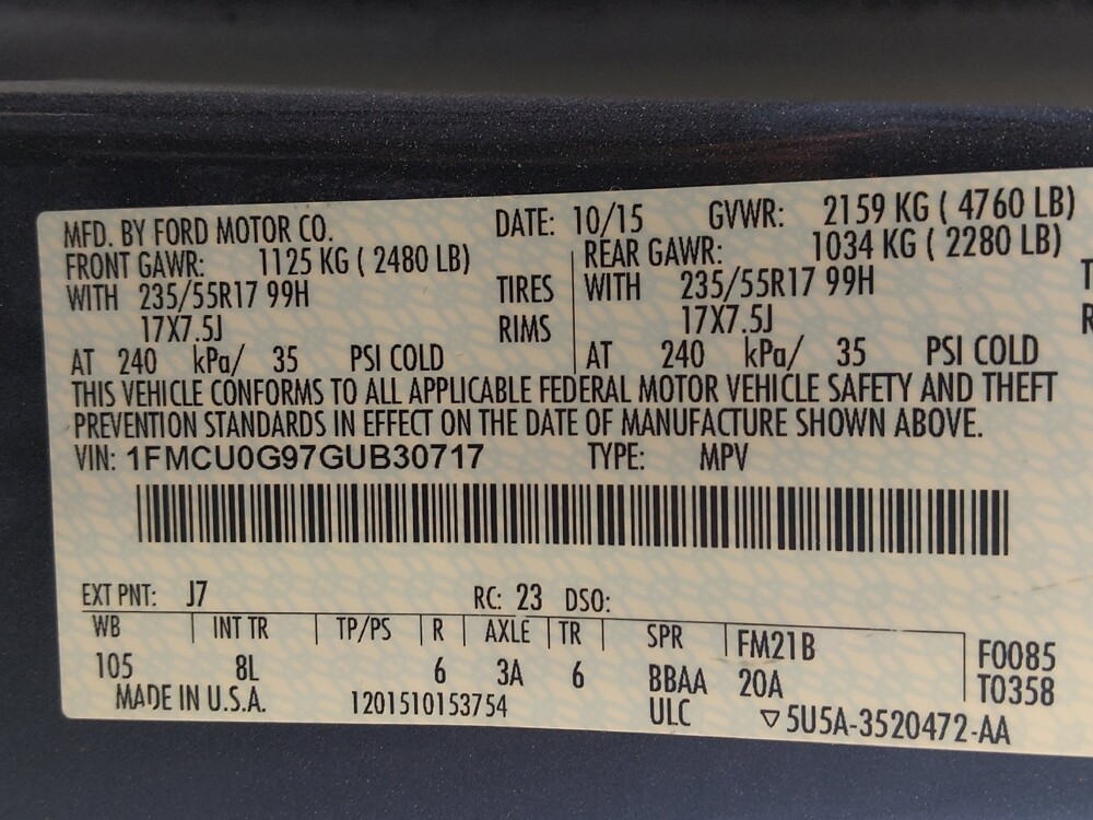 2016 Ford Escape in Round Rock, TX 78664 - 18134190 33