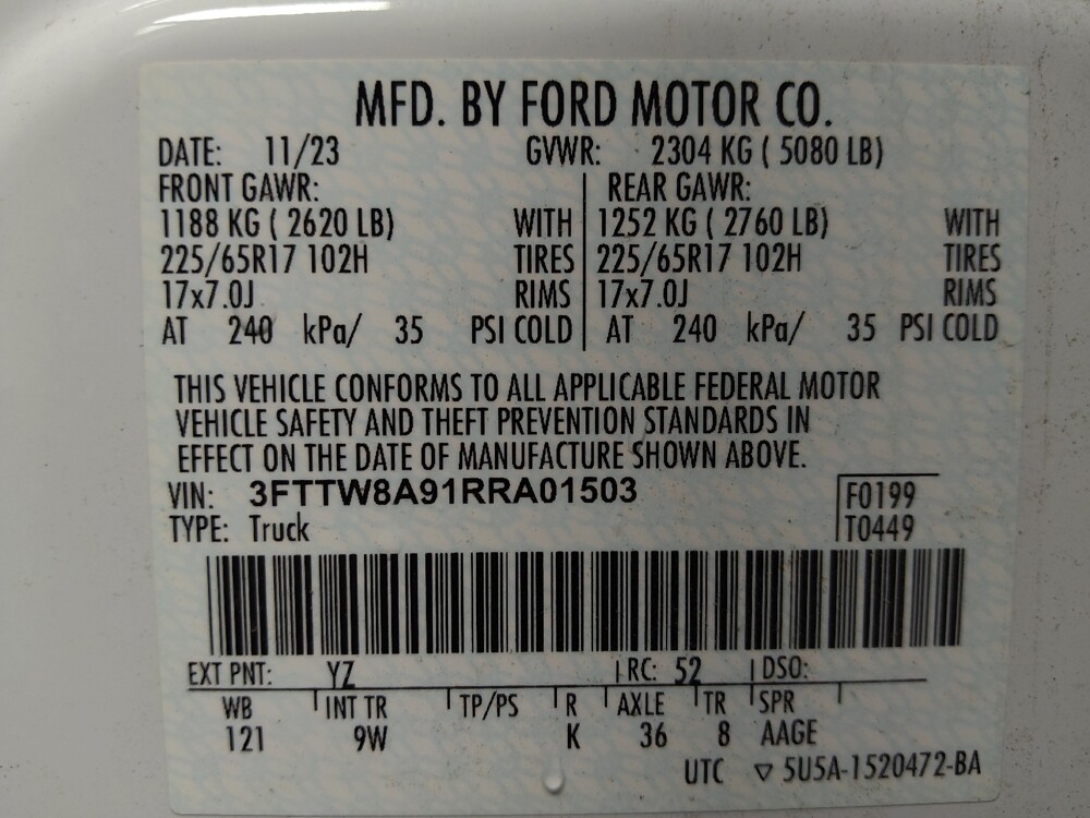 2024 Ford Maverick in Round Rock, TX 78664 - 18134194 33