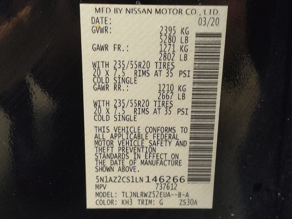 2020 Nissan Murano in Fairfield, OH 45014 - 18134196 33