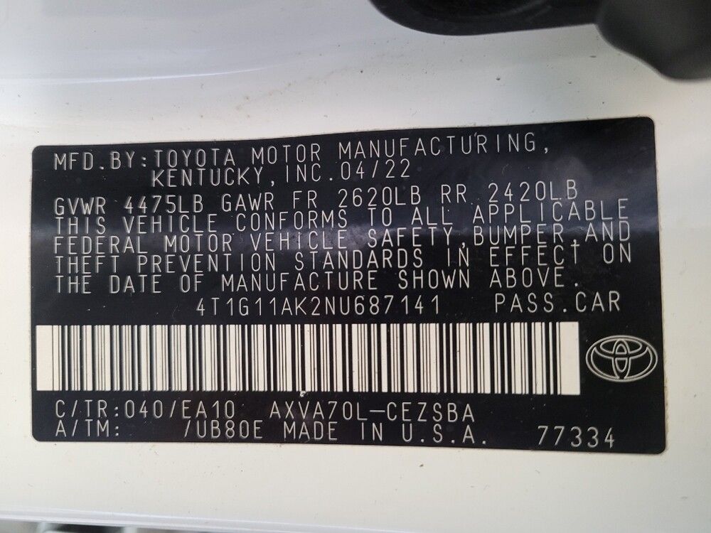 2022 Toyota Camry in Toledo, OH 43617 - 18134198 33