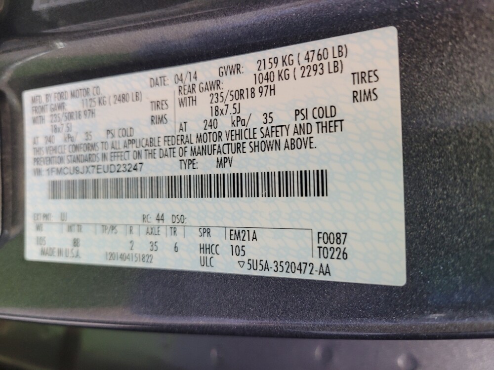 2014 Ford Escape in Toledo, OH 43617 - 18134199 33