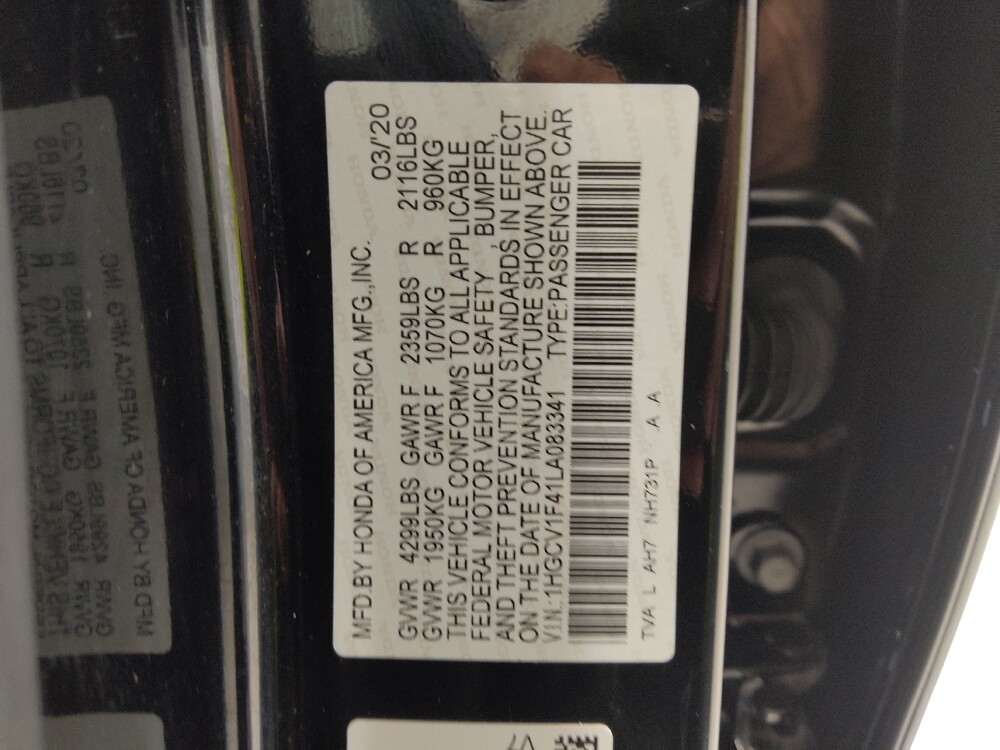 2020 Honda Accord in Columbus, OH 43231 - 18134219 33