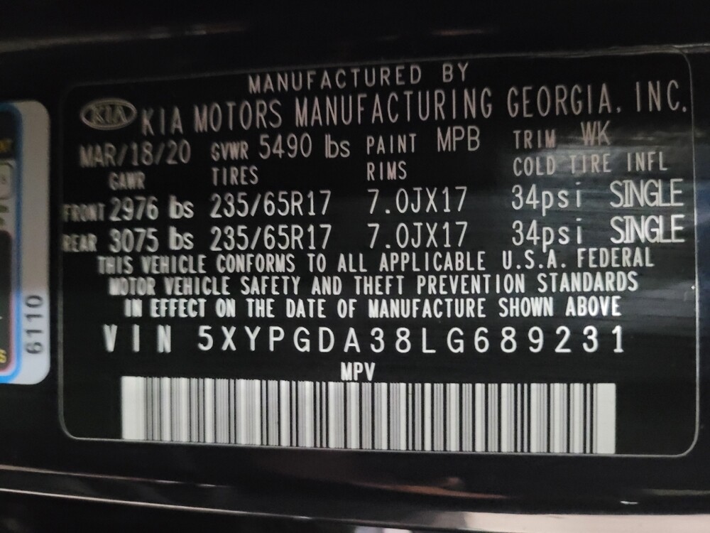 2020 Kia Sorento in Chesapeake, VA 23320 - 18134236 33