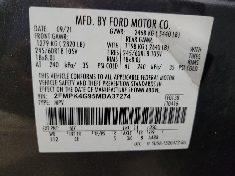 2021 Ford Edge in Williamstown, NJ 8094 - 18134252 33