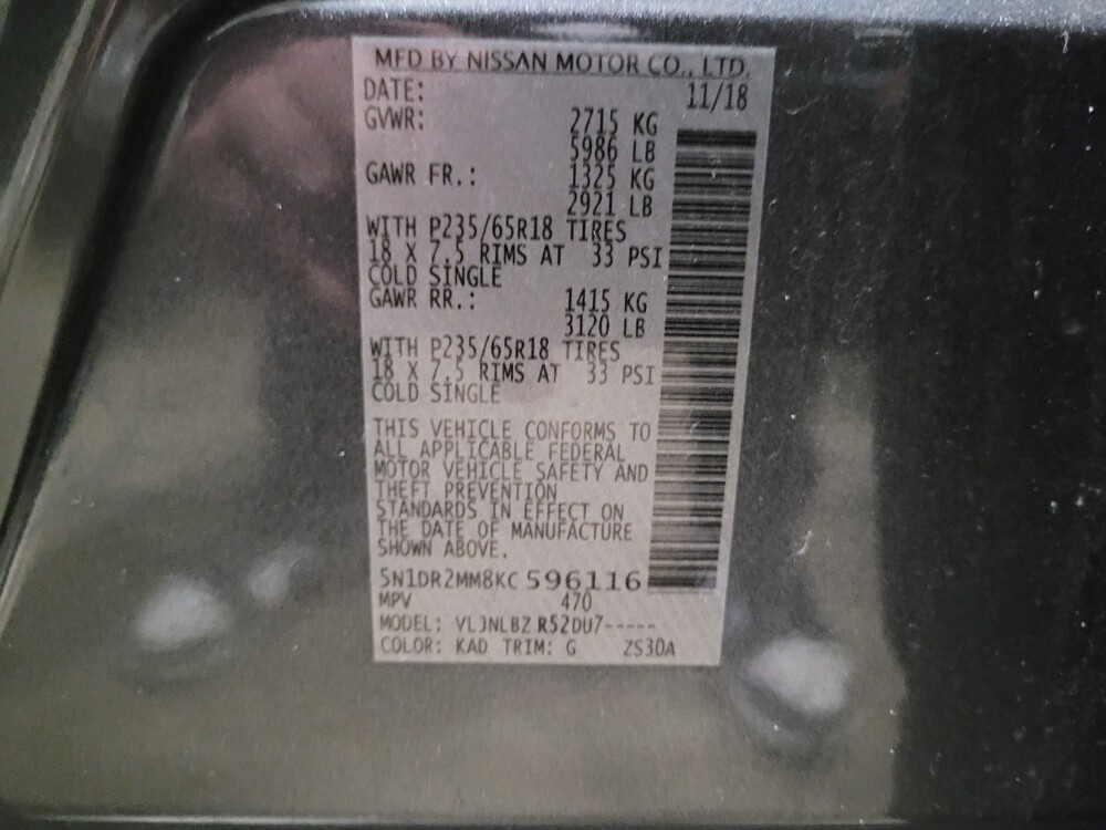 2019 Nissan Pathfinder in Chesapeake, VA 23320 - 18134255 33