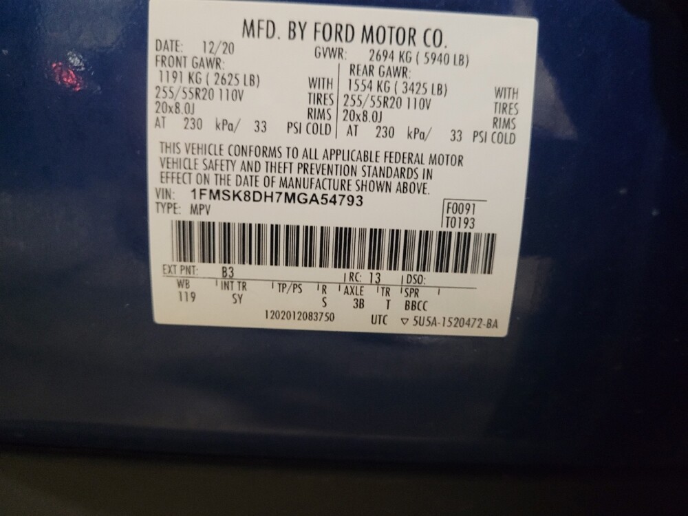 2021 Ford Explorer in New Castle, DE 19720 - 18134256 33