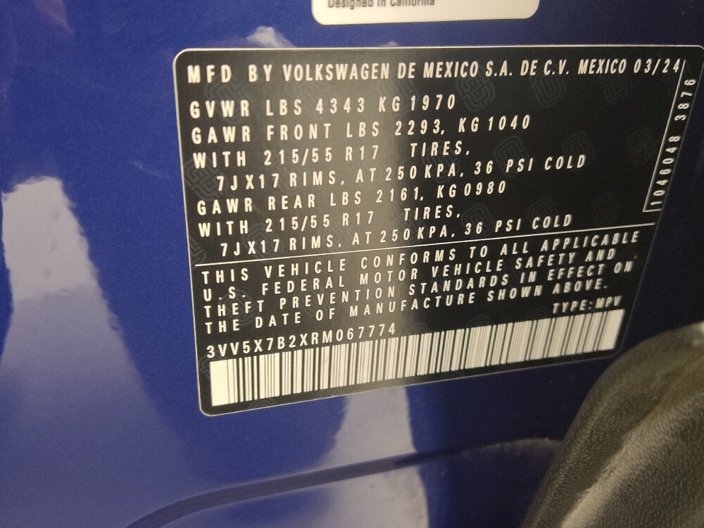 2024 Volkswagen Taos in St. Louis, MO 63125 - 18134267 33