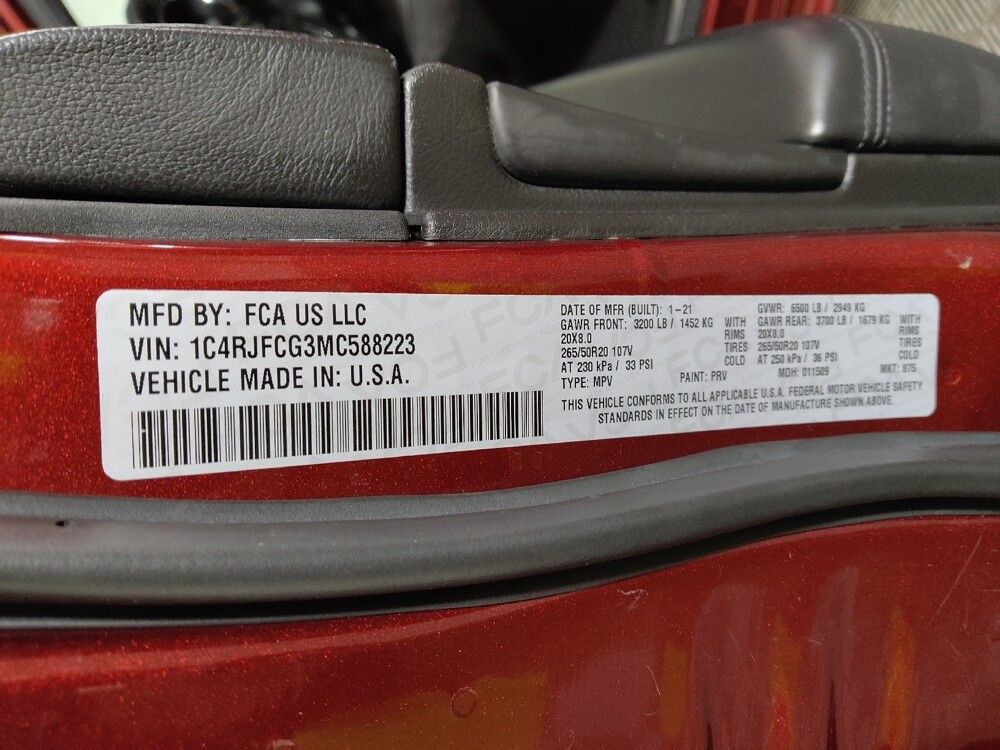 2021 Jeep Grand Cherokee in Midlothian, IL 60445 - 18134280 33